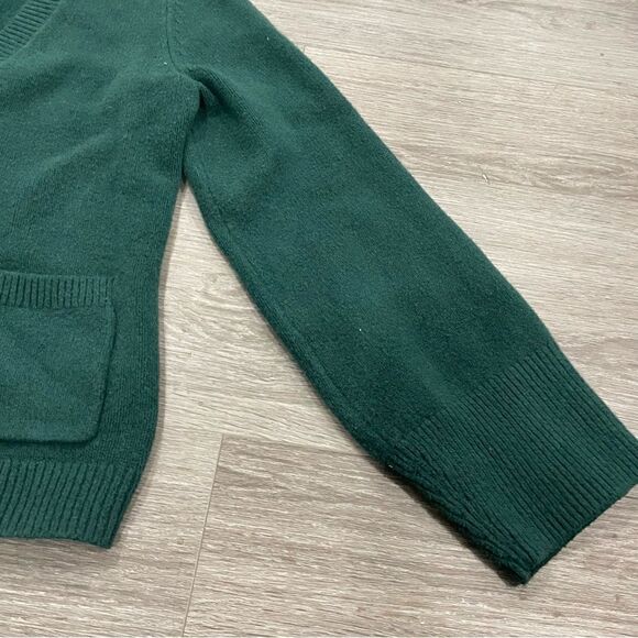 Gap Cashsoft green cardigan M Tall - Picture 4 of 8